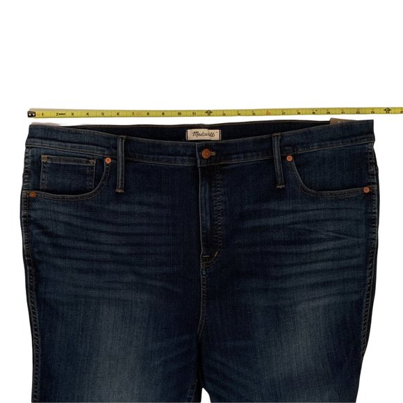 NWT Madewell 10" High Rise Skinny HTF Plus Size 37 Taller Jeans Long Style G7674 - Picture 9 of 13